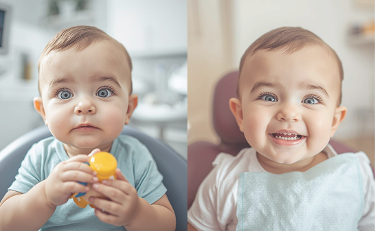 Before and After the Visit Teeth Comparison