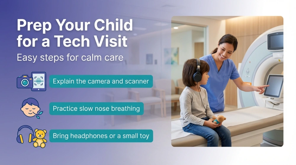 Prep Your Child for a Tech Visit - Easy steps for calm care