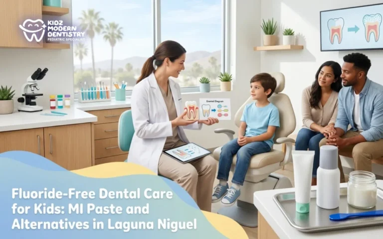 Fluoride-Free Options in Kidz Modern Dentistry: What Parents Should Know About MI Paste and other Alternatives
