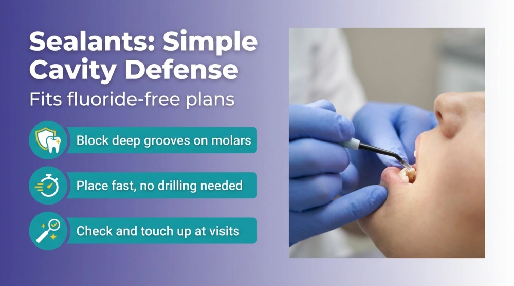 Sealants: Simple Cavity Defense — Fits fluoride-free plans