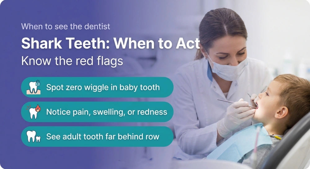 Shark Teeth: When to Act — Know the red flags