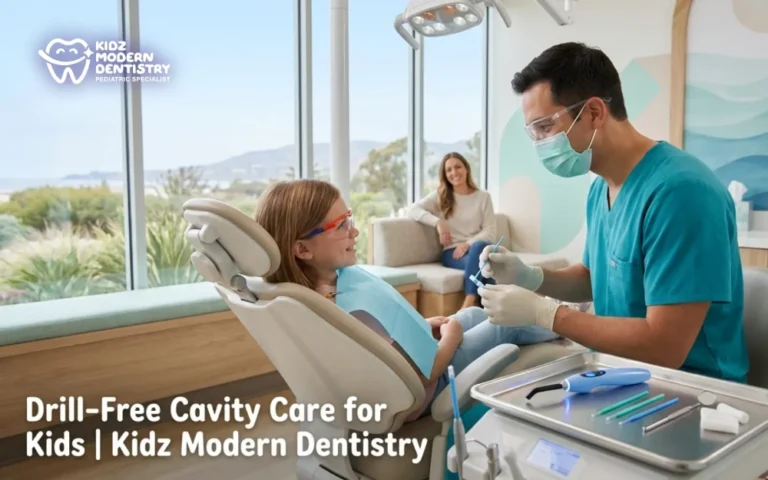 Regenerating Tooth Enamel: A Drill-Free Treatment for Small Cavities at Kidz Modern Dentistry