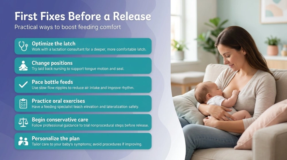 First Fixes Before a Release